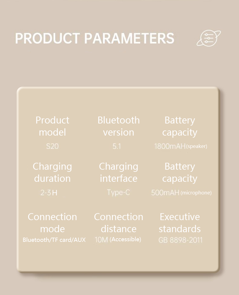 Mini micr&oacute;fono con altavoz Bluetooth