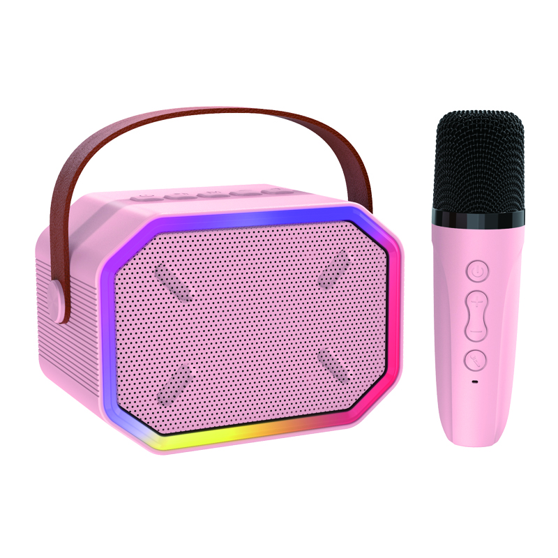 Altavoz Bluetooth portátil con 2 micrófonos inalámbricos, juguetes, regalos de cumpleaños para niñas de 4, 5, 6, 7, 8,9, 10, 11, 12 años o más, niños pequeños y adolescentes 