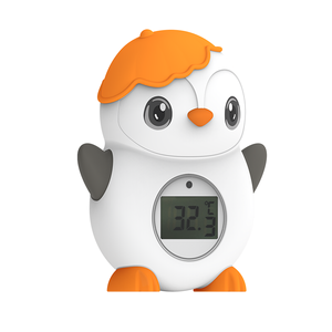 Termómetro de baño de bebé digital preciso, impermeable IPX7, fácil de leer